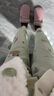 芬騰月子服秋冬季女士純棉空氣棉夾層孕婦睡衣抗菌產(chǎn)后哺乳家居服 果綠 XL 建議：124-142斤 曬單實(shí)拍圖