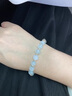 MARDOTG海藍(lán)寶手鏈女灰月光石水晶手串送禮物女友 手圍15-16cm 曬單實(shí)拍圖