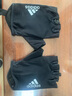 adidas 阿迪達斯手套 男士女士運動(dòng)健身手套半指手套防滑透氣騎行單車(chē)訓練手套黑白基礎款M(掌圍16-18） 曬單實(shí)拍圖