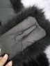 桃伊悠（taoyiyou）新款仿皮草圍脖毛毛圍巾冬季保暖毛領(lǐng)子加厚純色狐貍毛護頸脖套女 黑色 曬單實(shí)拍圖