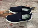 Jeep老北京布鞋男夏季新品織物一腳蹬懶人鞋男輕便軟底戶(hù)外休閑帆布鞋 深藍色（運動(dòng)碼） 41 曬單實(shí)拍圖