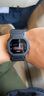 卡西歐（CASIO）男表g-shock經(jīng)典方塊電子表運動手表頭文字D男士防水防震石英表 黑武士DW-5600BBN-1D 曬單實拍圖