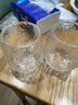 高茗 日式玻璃杯水杯耐熱錘紋杯子高顏值咖啡杯家用加厚茶杯威士忌酒杯 鴨蛋杯【2只】 曬單實(shí)拍圖