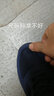 足立健足力健老人鞋男秋冬季爸爸鞋加絨保暖中老年舒適健步鞋大碼媽媽鞋 深蘭男A2093單里 39 曬單實拍圖