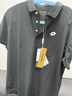 樂(lè )途（LOTTO）短袖t恤男透氣夏季休閑翻領(lǐng)polo衫吸汗速干運動(dòng)上衣 黑色 XL  曬單實(shí)拍圖