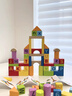 Hape【歐盟品質(zhì)】木質(zhì)積木大顆粒防吞咽數字啟蒙益智玩具兒童禮物 80粒桶裝字母數字積木 高密度山毛櫸 1-3Y 曬單實(shí)拍圖