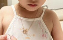 AJIDOU阿吉豆項鏈玫瑰金羅馬圓環(huán)復古高級感生日禮物送女友玫瑰金項鏈 曬單實拍圖
