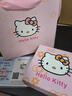 OIDSG老鳳凰999足銀hellokitty貓純銀項鏈小孩子兒童吊墜掛件送女孩生 純銀凱蒂貓項鏈+粉色編繩 曬單實拍圖