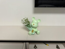 TaTanice暴力熊擺件客廳玄關(guān)桌面創(chuàng  )意軟裝飾品家居工藝品喬遷之喜搬家禮物 豆綠暴力熊【中號】+滿(mǎn)天星 曬單實(shí)拍圖