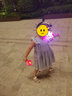 云露萍營(yíng)公主魔法棒兒童玩具發(fā)光音樂(lè )仙女變身器6歲女孩兒童生日禮物 公主魔法書(shū)+月亮魔法棒（橙黃色）+手表 曬單實(shí)拍圖