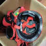 美洲狮（COUGAR）轮滑儿童护具六件套(此护具就是轮滑鞋套餐上的护具) 6件套 黑红 M(6-10岁左右) 实拍图