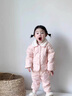 G.DUCKKIDS小黃鴨童裝寶寶棉服冬季加厚嬰兒棉衣外穿服兒童衣服女孩保暖內(nèi)衣 粉色 90 建議1~2歲【 80-90cm】cm 曬單實(shí)拍圖