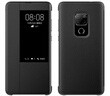 卡倫頓 適用華為mate20pro手機殼 mate10pro智能視窗保護套翻蓋式全包防摔皮套商務(wù)男女 mate20【玄黑色】-贈全屏膜 曬單實(shí)拍圖