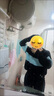 FSHE條紋毛衣女春秋2025新款復(fù)古慵懶寬松外穿秋冬長(zhǎng)袖針織衫女上衣 黑蘭 XL [建議110-120斤] 曬單實(shí)拍圖