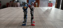 奥迪双钻铠甲勇士英雄可动拼装人偶互动惊喜儿童男孩生日玩具礼物摆件 可动人偶-炎龙侠（11cm含支架） 实拍图
