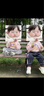 MARC&JANIE馬克珍妮女童衛衣春秋款寶寶卡通印花寬松運動(dòng)衛衣兒童上衣240139 曬單實(shí)拍圖