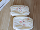 咕咕象絨布袖套女秋冬季兒童可愛(ài)套袖羽絨服專(zhuān)用辦公室防臟護袖學(xué)生袖頭 白色1雙（32486） 曬單實(shí)拍圖
