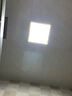 集成吊頂燈led平板燈工程燈led面板燈led廚衛(wèi)燈廚房燈鋁扣板嵌入式 金邊荷花 30*30cm 12W 曬單實拍圖