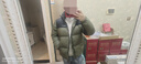 鴨鴨（YAYA）【255g高充絨】羽絨服男極寒短款2024冬季新款時(shí)尚加厚保暖外套HG 深橄欖綠色 2XL 185/100A 曬單實(shí)拍圖