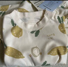 童泰（TONGTAI）嬰兒套裝春秋季純棉寶寶衣服兒童家居服內(nèi)衣上衣高腰褲黃色100cm 曬單實拍圖