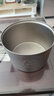 華炊（HUACHUI） 純鈦湯鍋家用熬湯鍋燃?xì)庠钸m用無(wú)涂層不粘鍋煮粥鍋加厚鈦湯鍋 純鈦湯鍋 26cm 曬單實(shí)拍圖
