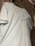 特步速干套裝女夏季薄款冰絲透氣跑步運(yùn)動(dòng)服寬松短袖短褲女休閑兩件套 微光藍(lán)(休閑兩件套) XL/175 曬單實(shí)拍圖