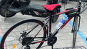 ICOLOUR自行車(chē)成人山地車(chē)變速公路車(chē)輕便運動(dòng)活飛單車(chē)騎行學(xué)生越野公路車(chē) 26寸24速頂配黑紅色 實(shí)心胎 曬單實(shí)拍圖