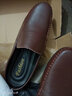 俠路無(wú)后跟豆豆鞋男真皮包頭半拖鞋男士休閑皮鞋夏季新款透氣一腳蹬懶人鞋37大碼 棕色 42 曬單實(shí)拍圖
