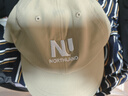 諾詩蘭（NORTHLAND）鴨舌帽基礎(chǔ)款男女印花百搭短檐遮陽情侶時(shí)尚防曬帽NCAET0103S 杏仁茶色 M 曬單實(shí)拍圖