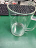 富光玻璃水杯 雅趣系列帶把大容量杯子茶杯 便攜隨手水杯 玻璃杯家用 本色 780ml 曬單實(shí)拍圖