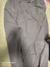 銅牛60支冰錦棉刺繡九分女褲 春夏新款女士休閑九分褲VK252 織錦灰 XL (175/100) 曬單實(shí)拍圖