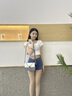 喬思圖（JOSITU）生日禮物送女友2025新款輕奢時(shí)尚女士包包女包斜挎包單肩包 Q2993.藍(lán)白 【送女友禮盒裝】 曬單實(shí)拍圖