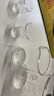 璐妲 玻璃燒杯耐高溫加厚低型帶刻度量杯烘培沖泡奶粉小量杯寶寶輔食喝藥計(jì)量杯牛奶果汁杯  5ml+10ml+50ml+100ml【4件套】 曬單實(shí)拍圖