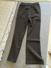 魔之韻微喇叭褲子女士春秋季薄款高腰休閑通勤西裝褲保暖加厚加絨冬722 黑色中等絨冬款 M （90-105斤左右） 曬單實(shí)拍圖