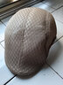 沐銘爾萊男士休閑鴨嘴帽網(wǎng)眼透氣帽子男韓版中老年鴨舌帽夏天爸爸休閑貝雷帽男防曬畫(huà)家帽 卡其色 曬單實(shí)拍圖