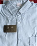 錫元襯衫男棉薄牛仔襯衫男士長(cháng)袖韓版帥氣休閑百搭寸襯衣男外套港風(fēng) 天藍色 5XL 170-190斤 曬單實(shí)拍圖