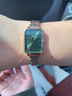 丹尼爾惠靈頓（DanielWellington）DW手表女簡(jiǎn)約時(shí)尚女表祖母綠星辰手鏈小方表節(jié)日禮物DW00100659 曬單實(shí)拍圖