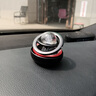 華飛途太陽能車載香薰懸浮汽車香水擺件男士高檔車內(nèi)裝飾品香氛持久淡香 【一鹿平安】黑紅色 曬單實拍圖