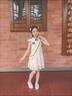 G.DUCKKIDS小黃鴨女童夏裝連衣裙新款兒童旗袍裙中大童女裝公主裙女孩衣服 連衣裙 120 尺碼5~6歲【110-120cm】 曬單實(shí)拍圖