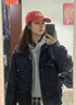燦圖美式潮流復(fù)古高街機(jī)車服皮衣夾克女衣服秋冬季百搭高街設(shè)計(jì)感外套 黑色 M 曬單實(shí)拍圖