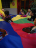 蒂米妮打地鼠彩虹傘幼兒園兒童游戲體育運活動(dòng)戶(hù)外玩具早教感統訓練器材 3米9洞打地鼠 曬單實(shí)拍圖
