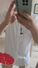 羅蒙（ROMON）商務(wù)正裝職業(yè)夏季冰絲薄款短袖襯衫男士高級感白色襯衣免燙上衣服 白色+淺藍色【兩件裝】 39碼/L 曬單實(shí)拍圖