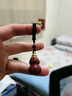 蔓頌棠朱砂葫蘆項鏈女嘎烏瓶吊墜可打開(kāi)紫金砂平安福祿鑰匙扣手機掛墜男 【朱砂轉運珠】手機掛件款--內裝朱砂粉 曬單實(shí)拍圖