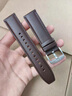 華為（HUAWEI）手表表帶原裝真皮運(yùn)動橡膠適用華為榮耀watch4 GT3 GT2Pro GT保時捷系列男女通用 華為原裝表帶【氟橡膠-拂曉粉】(20mm口徑) 曬單實(shí)拍圖