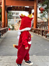 優(yōu)奇嬰兒衣服秋冬連體衣幼兒冬季紅色卡通加絨背帶褲可愛(ài)褲子拜年衣服 紅色背帶褲【不含配飾】 90 曬單實(shí)拍圖