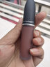 MAC/魅可絲緞柔霧液體唇膏15# (997 OVER THE TAUPE) 杏仁奶咖  5ml mac口紅 生日禮物送女友送老婆 曬單實(shí)拍圖