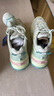 FILA FUSION 斐樂趙露思同款女鞋硬糖新款厚底休閑厚底老爹鞋運(yùn)動鞋 【鸚鵡】水青色/淡水色綠-GS 37.5 曬單實(shí)拍圖