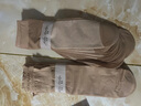 夢(mèng)娜15D短絲襪防勾絲棉底腳底防滑超薄女款短款夏天透氣舒適荷葉邊 15D松口荷葉邊短襪(膚色10雙) 曬單實(shí)拍圖