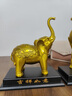 天祥緣黃銅大象擺件一對(duì)銅象招客廳玄關(guān)財(cái)吸水象銅制大號(hào)鼻子朝天銅大象 15號(hào)新款福財(cái)對(duì)象一對(duì) 曬單實(shí)拍圖