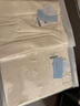愛慕兒童秋冬抗菌薄莫代爾中性嬰兒保暖內(nèi)衣保暖褲寶寶長袖上衣/長褲修身 上衣奶油白 80 曬單實(shí)拍圖
